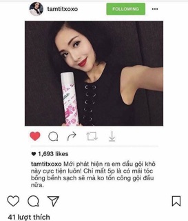 Dầu Gội Khô Batiste