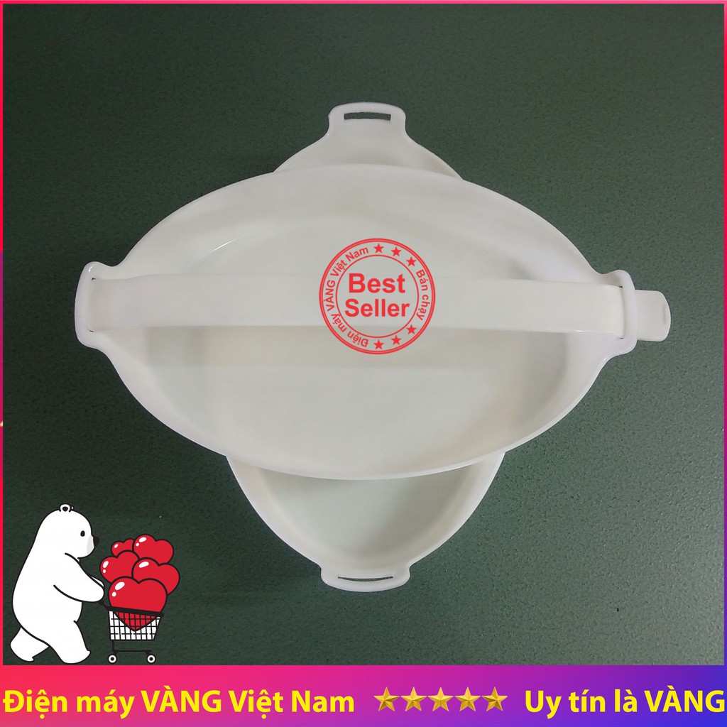 Set 2 Khay nhựa hấp cá thực phẩm đa năng