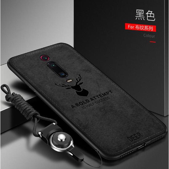 Ốp lưng Vải jean Họa tiết Deer cho Xiaomi mi 10t pro / poco x3 nfc x3 pro / Redmi k30 / k30 pro / K40 K40 pro