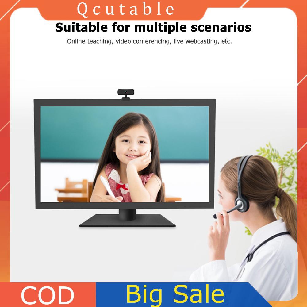 Webcam C3 Tự Động Focus 2k Hd Usb 2.0 Cho Máy Tính