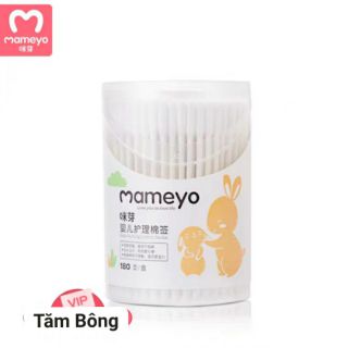 Tăm Bông Mameyo Kháng Khuẩn An Toàn Cho Bé