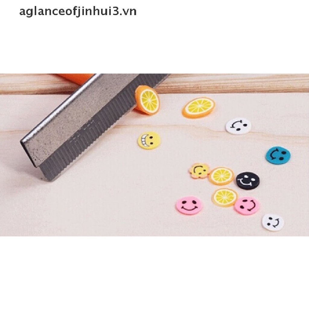 Bộ 1000 Miếng Dán Trang Trí Móng Tay 3D Hình Động Vật Trái Cây Xinh Xắn