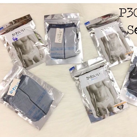 Quần sịp đùi nhật bản cotton có túi zip túi bạc