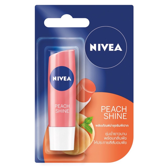 Son Dưỡng Môi NIVEA Thái Lan (Không màu và có màu)