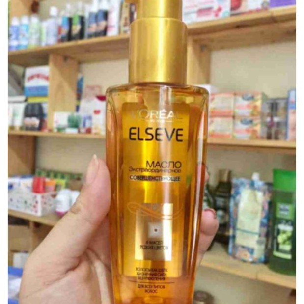 TINH DẦU DƯỠNG TÓC L'OREAL ELVITAL EXTRAORDINARY OIL, NGA XÁCH TAY