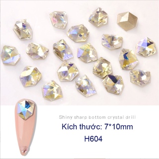 Đá khối nail trang trí móng size nhỏ