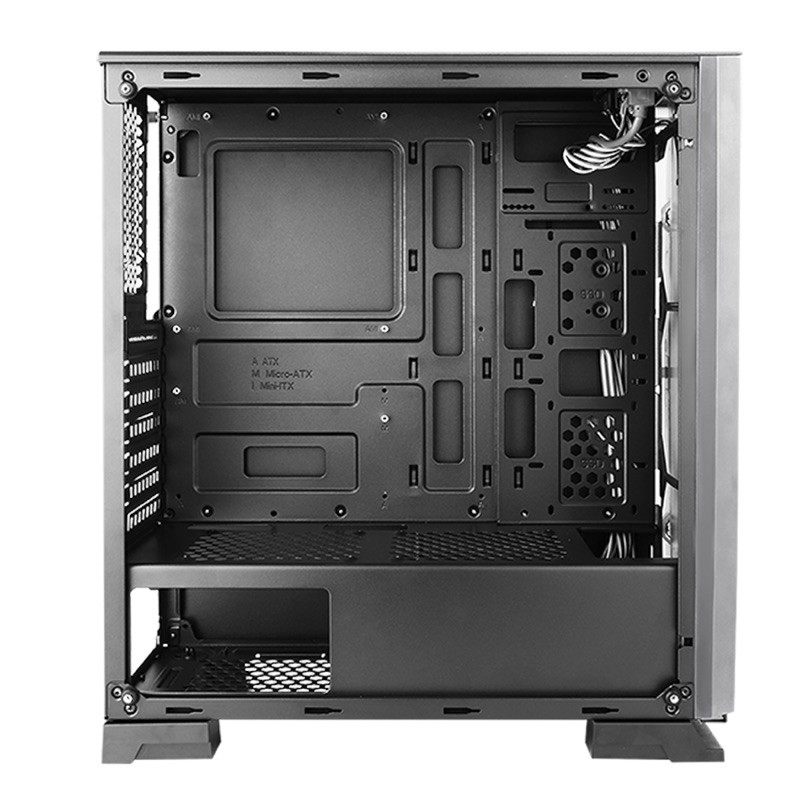 Vỏ Case SAMA Jazovo plus XII sẵn 3 Fan RGB hỗ trợ main ATX