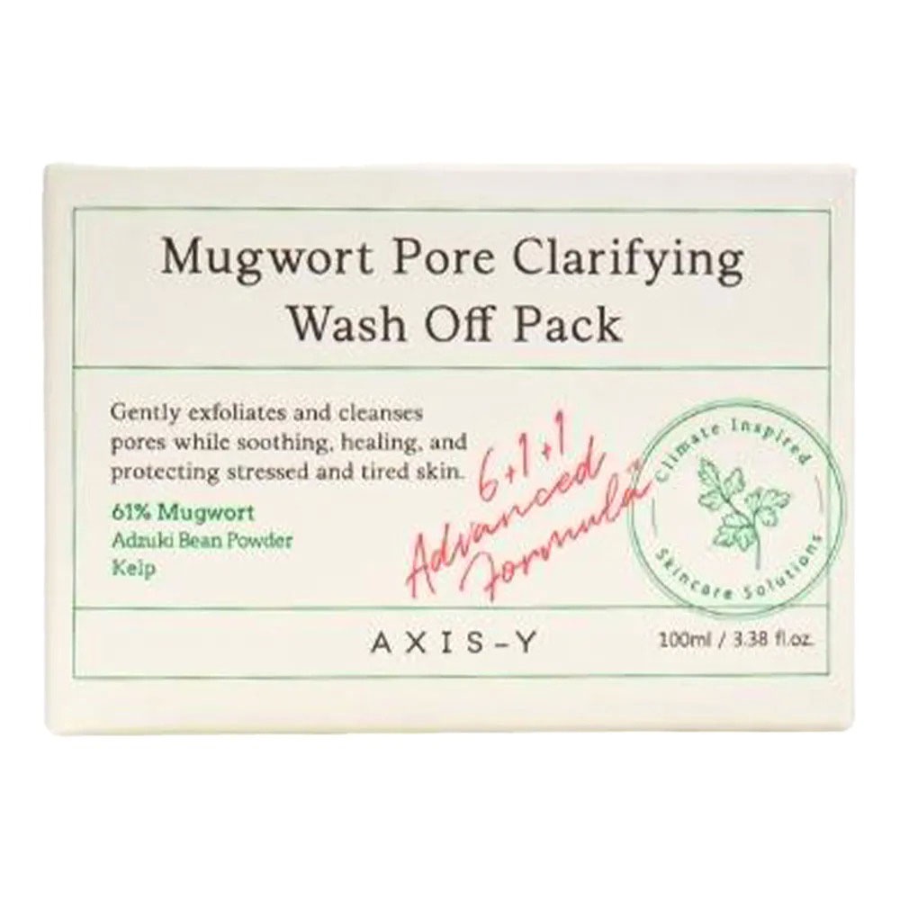Mặt Nạ Rửa Axis-Y Từ Ngải Cứu Mugwort Pore Clarifying Wash Off Pack 100ml