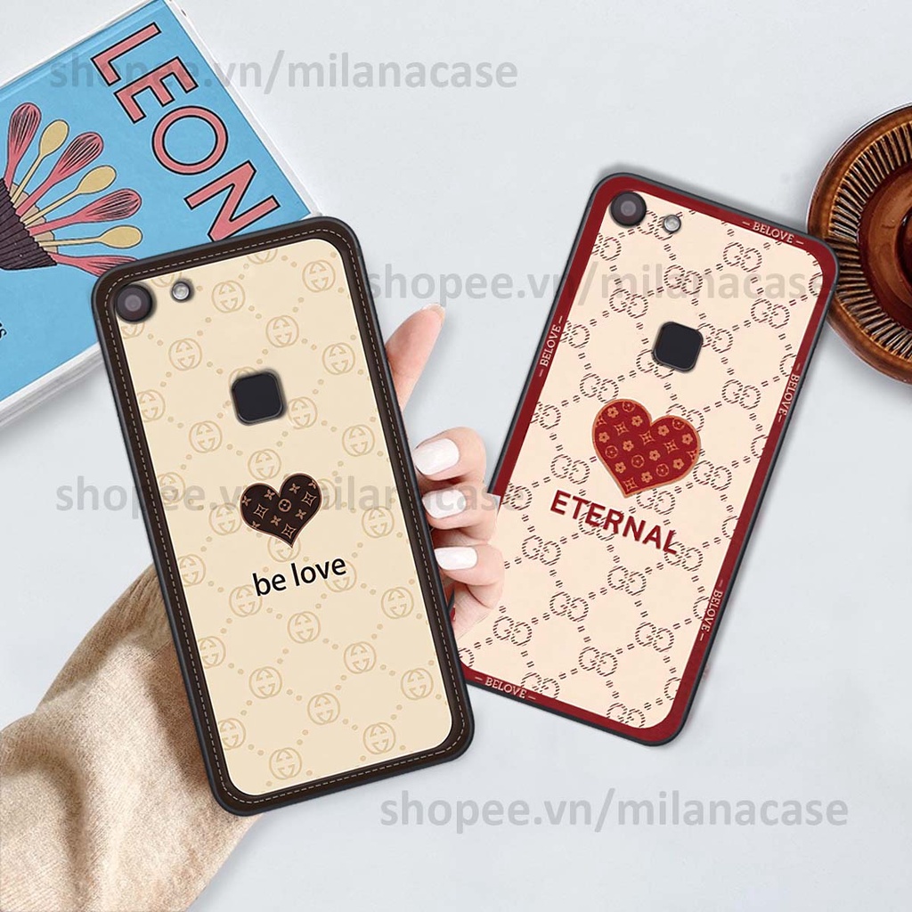 Ốp Vivo V7 / V7 Plus / V7+ hình trái tim be love tình yêu siêu đẹp, cá tính, thời trang