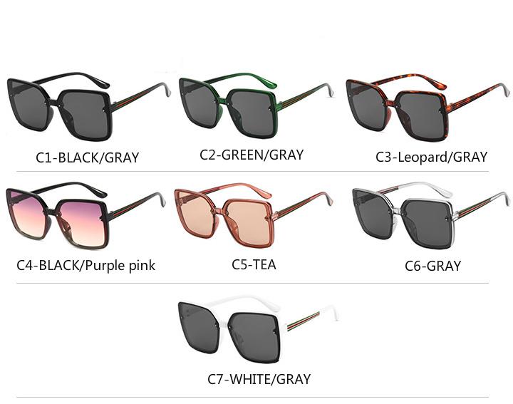 Kính mát kiểu dáng thời trang phong cách đường phố Hàn Quốc 2020