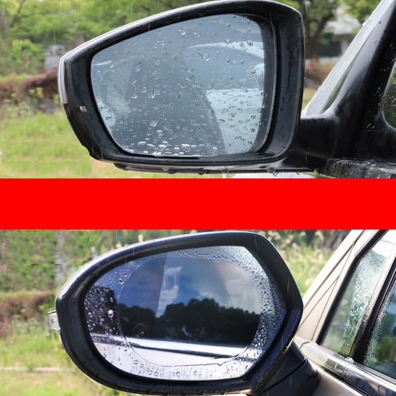 Bộ Miếng dán gương chống đọng nước gương chiếu hậu, kính cửa xe ô tô, xe hơi