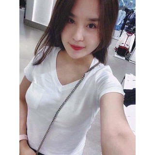 Áo thun cổ tim