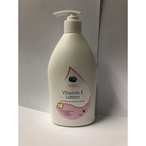 Kem dưỡng thể Enya Vitamin E Lotion 500ml.Hàng xách tay ÚC