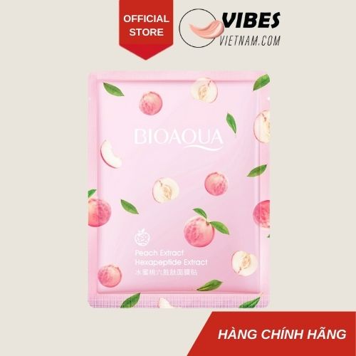 Mặt nạ giấy trái đào - Dưỡng ẩm làm trắng da chuyên sâu vibesvietnam | BigBuy360 - bigbuy360.vn