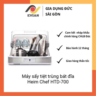 Máy sấy tiệt trùng bát đĩa heim chef htd-700 nhập hàn dung tích 60l