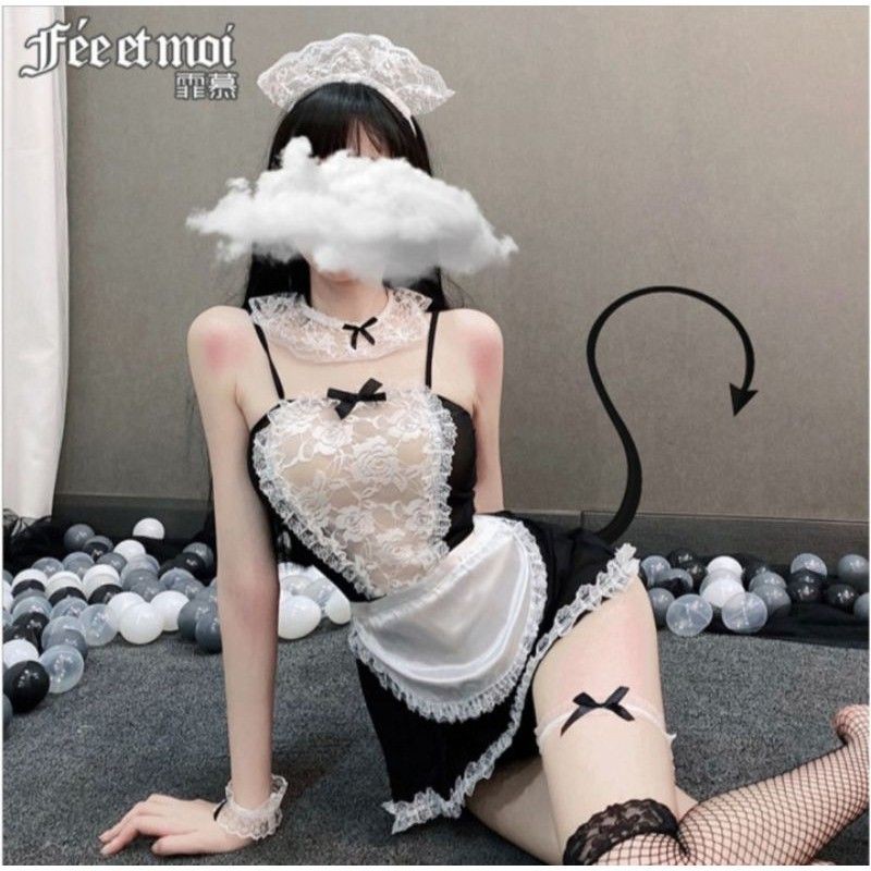 trang phục cosplay nàng hầu full phụ kiện