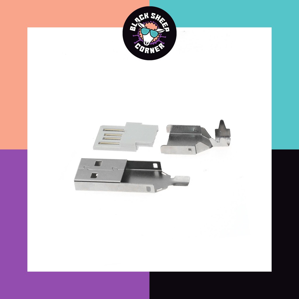 Đầu Jack USB 2.0 4Pin Đực 30V 1.5A | BigBuy360 - bigbuy360.vn