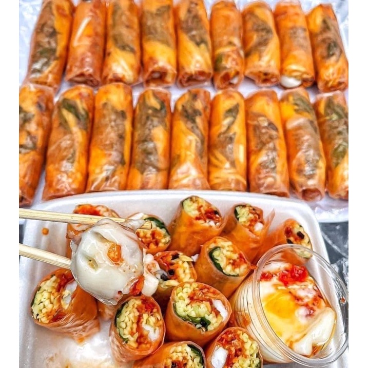 500g Bánh Tráng Đỏ Cuốn Bơ