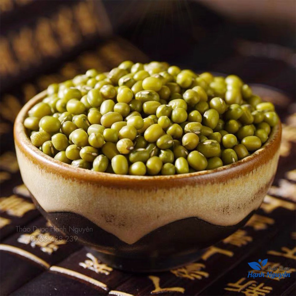 Đậu xanh nguyên vỏ 100g (Đỗ xanh loại 1, thơm bở, nấu chè, nấu chào) - Thảo Dược Hạnh Nguyên