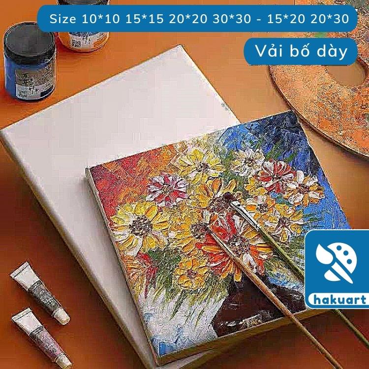 Toan Vẽ Tranh Acrylic, Sơn Dầu, CANVAS Họa Sĩ Vải Bố Hàn Quốc  - Họa Cụ Hakuart