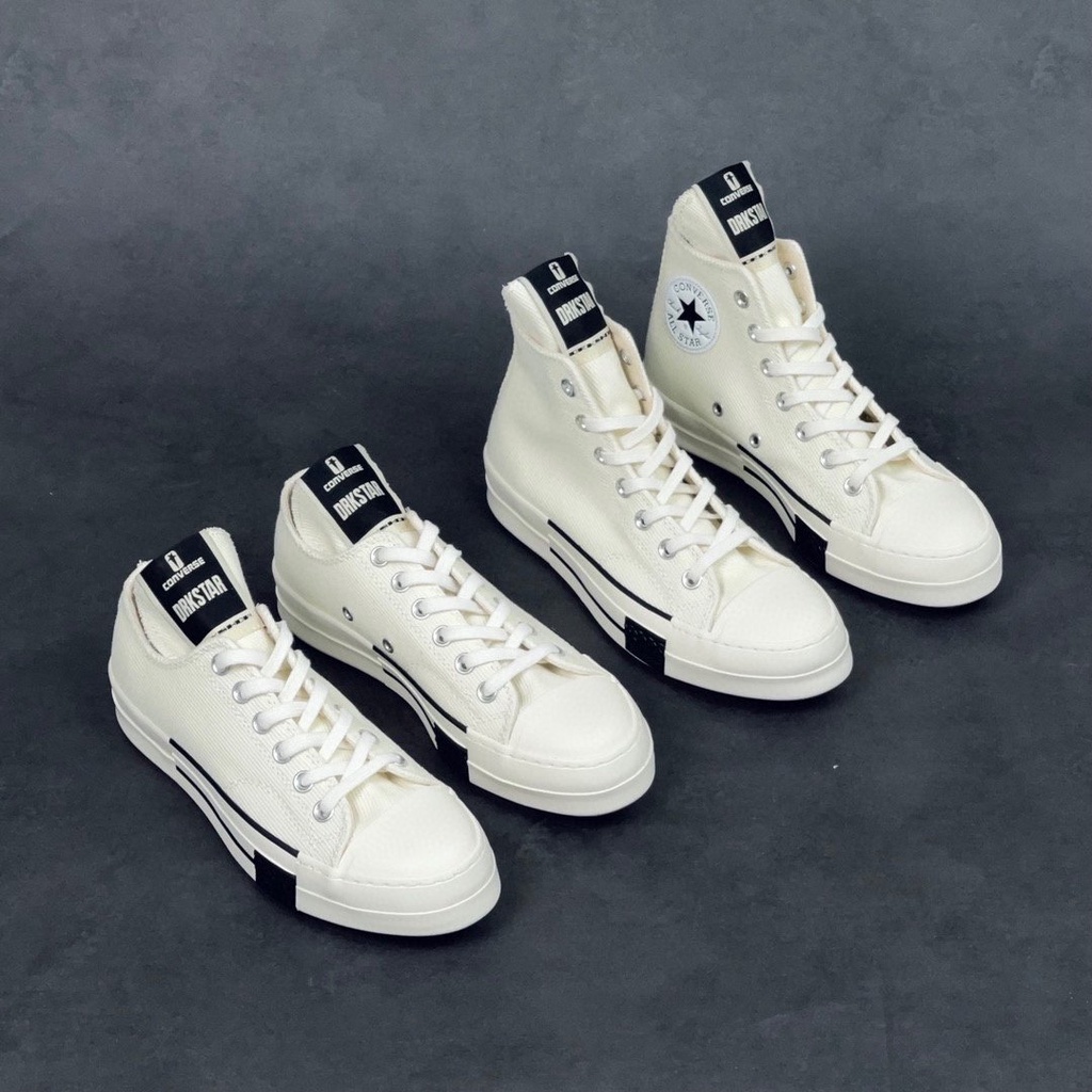 Giày Thể Thao Canvas Drkshmw x Converse 1970s Drkshdw Size 35-44 Thời Trang Năng Động