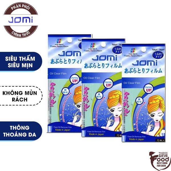 Phim Thấm Dầu Jomi Oil Clear Film (70 Tờ)