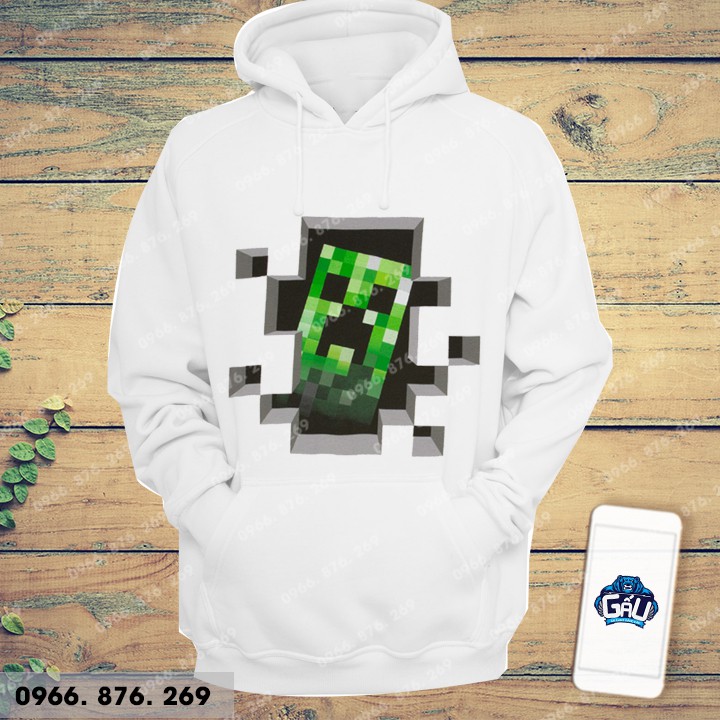 Áo nỉ MINECRAFT theo yêu cầu | BigBuy360 - bigbuy360.vn