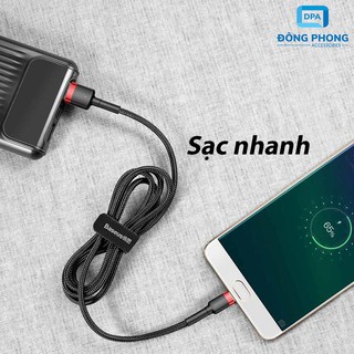 Cáp Sạc Nhanh Baseus Cafule Dài 2 Mét Cổng Type C