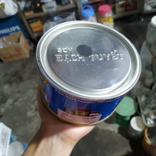 Sơn màu đen mờ hộp 1kg _ Bạch Tuyết