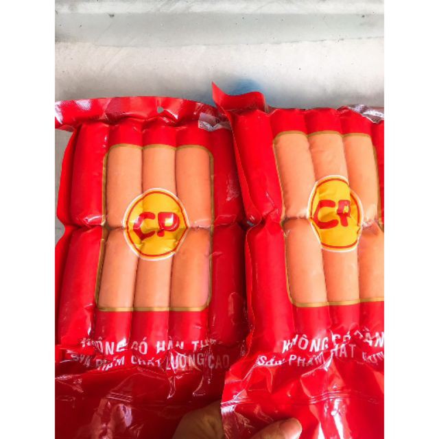Xúc xích CP GÓI 10 cái 500 gram