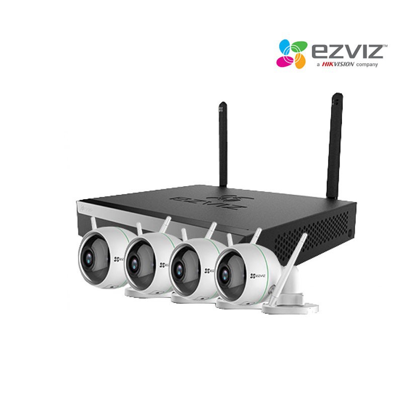 Bộ Kit Camera IP Wifi EZVIZ CS-BW3824B0-E40 - Hàng Chính Hãng