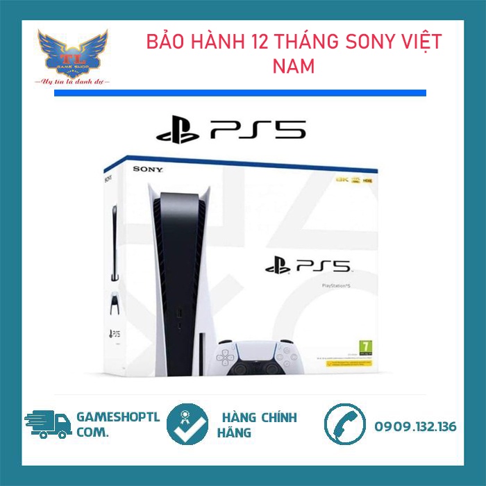 Máy chơi game PS5 Chính Hãng Sony Việt Nam