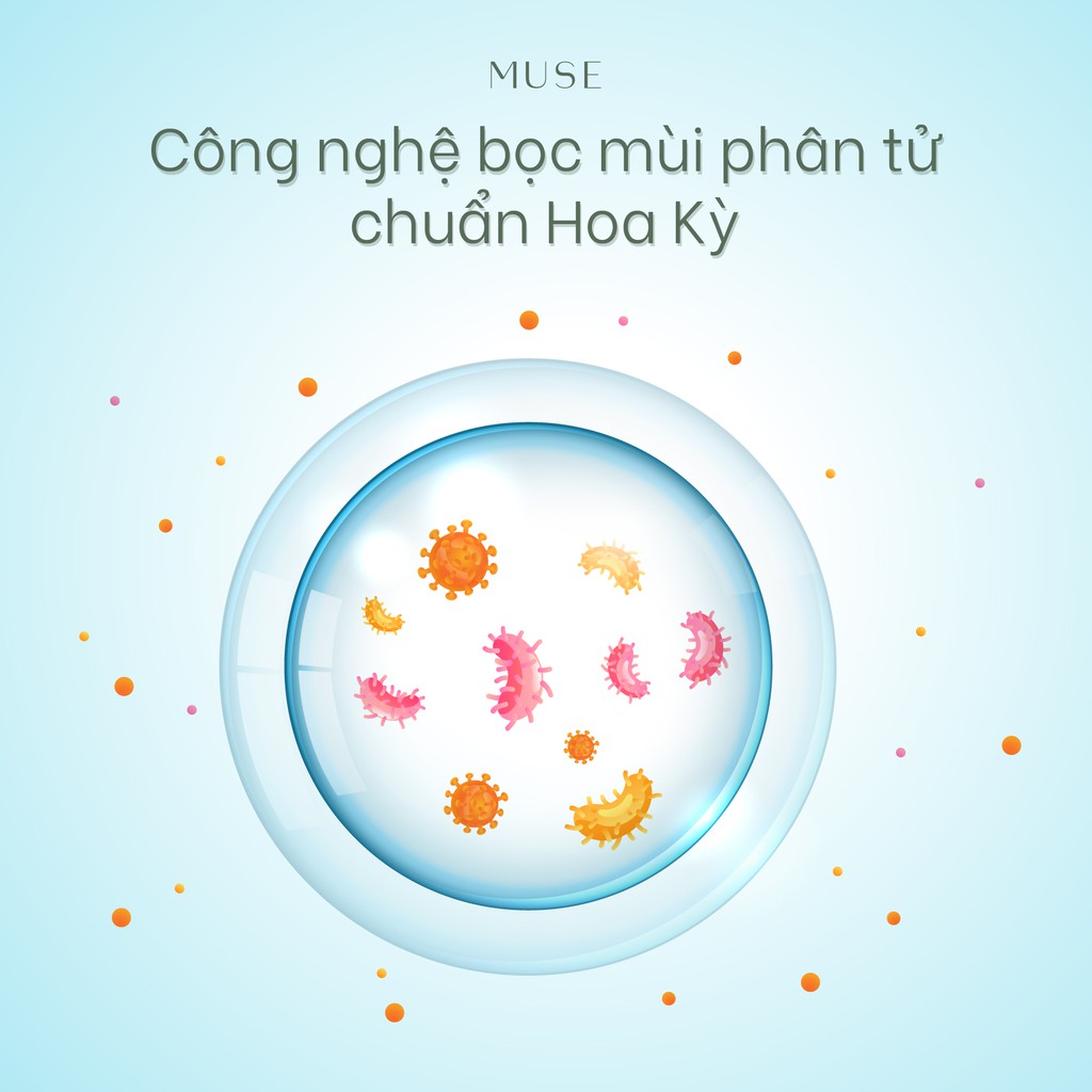 [Chính hãng] Xịt khử mùi hôi nách, hôi chân Muse [ 30ml ]