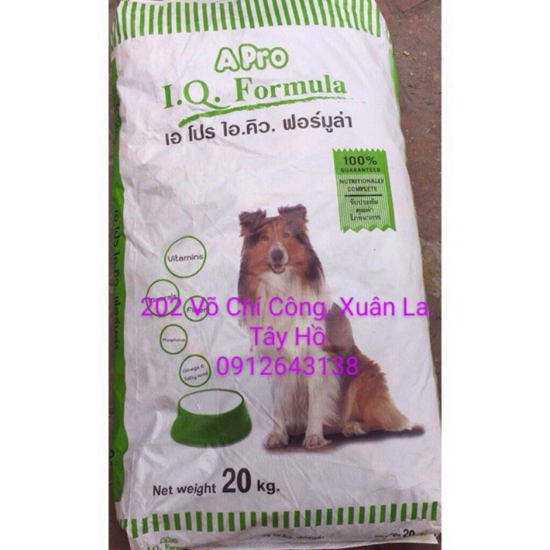 20kg  Apro IQ Dog - Thức ăn chó trưởng thành