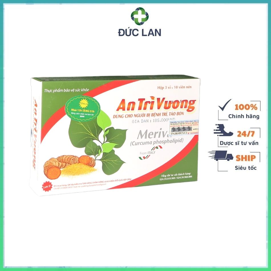 AN TRĨ VƯƠNG - PHÒNG NGỪA BỆNH TRĨ.