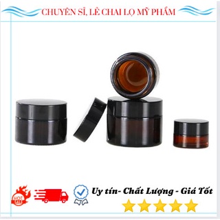 Bộ Hủ Chiết Mỹ Phẩm Rỗng Nâu Đen 20g - 50g
