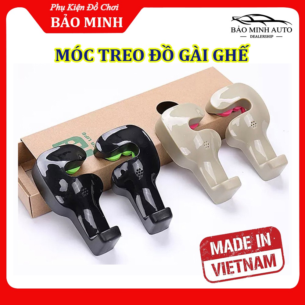  Móc treo đồ Ô Tô Gài Sau Ghế Chịu Lực Tốt, Móc Treo Đồ Gọn Gàng Tiện Lợi