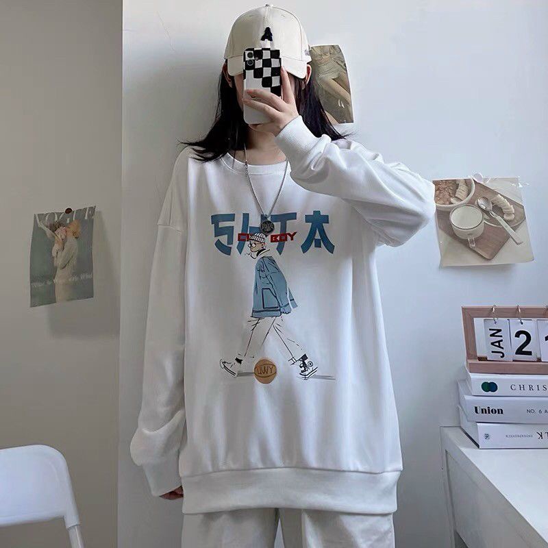 Áo nỉ sweater Cậu bé bóng rổ màu độc lạ,hình in 5D đẹp mê | BigBuy360 - bigbuy360.vn