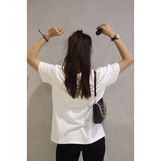 Áo phông nam/ áo phông nữ 𝗚𝗨𝗖𝗖𝗜 x 𝗗𝗶𝘀𝗻𝗲𝘆, chất cotton cao cấp, full tag mác túi zip hãng