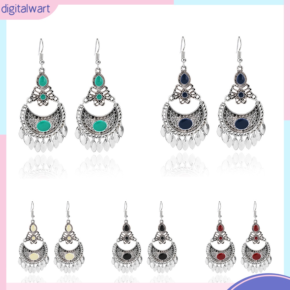 Bông Tai Thiết Kế Rỗng Phong Cách Bohemia Thời Trang Cho Nữ