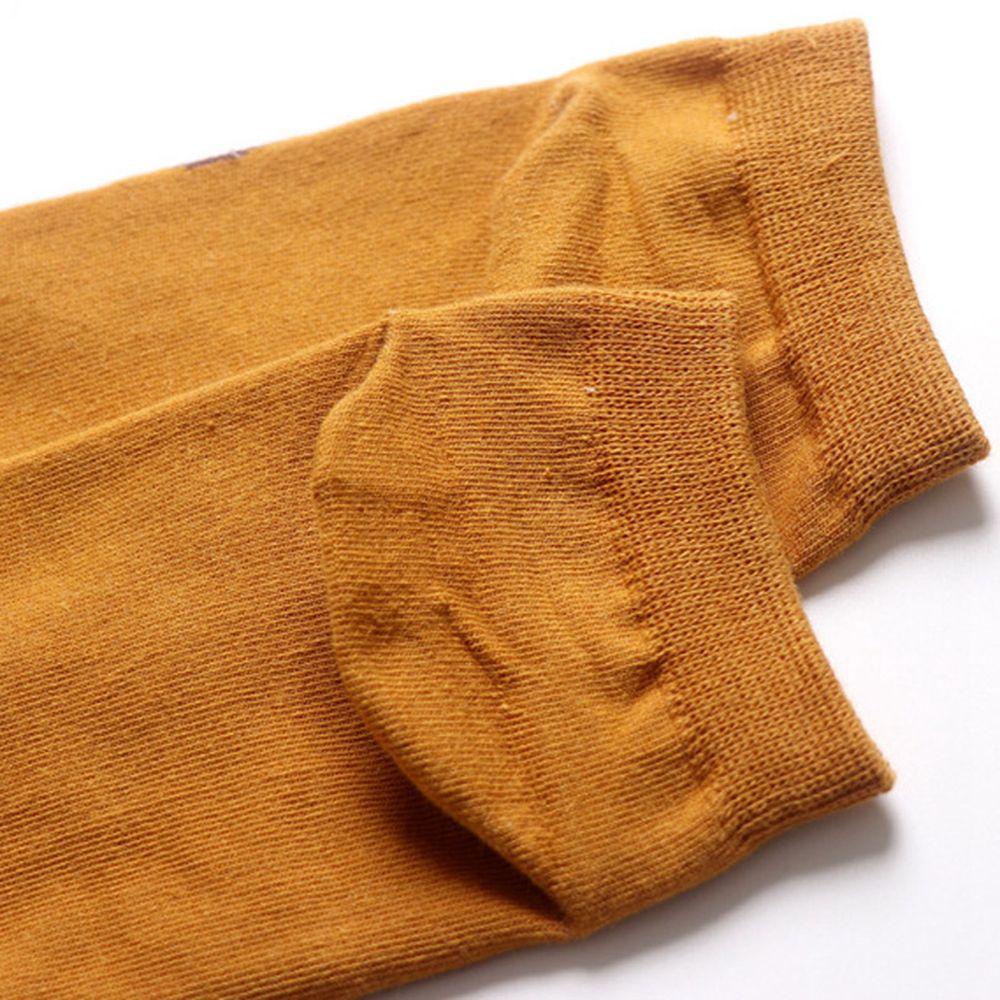 Vớ Cotton Cổ Cao Đến Mắt Cá Chân In Họa Tiết Nghệ Thuật Vui Nhộn Cho Nữ