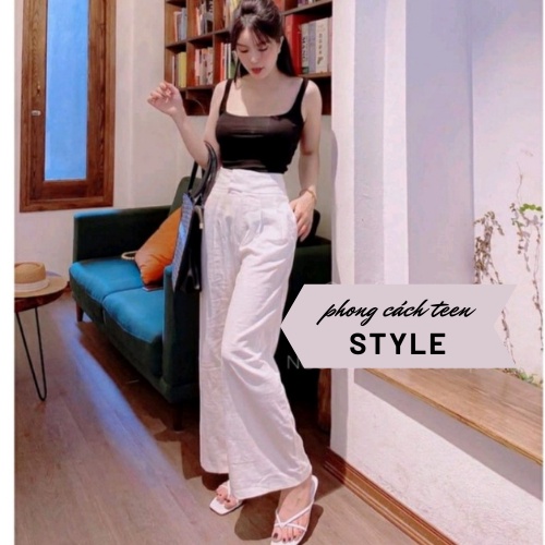 Dép lê nữ xỏ ngón quai dây đơn giản kẹp tông đế bệt mũi vuông thời trang giá rẻ