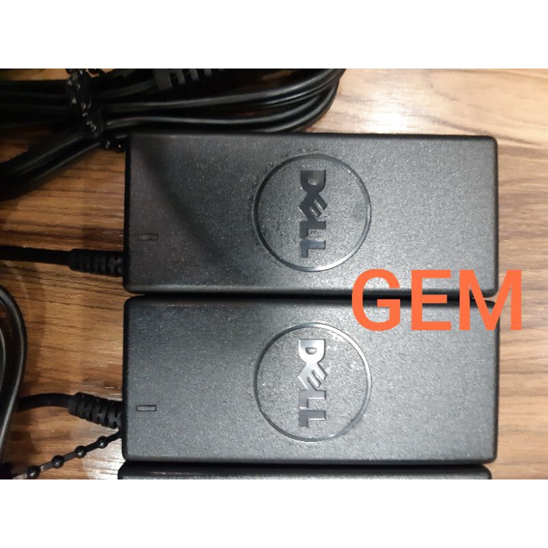 Sạc laptop chính hãng dell 3,34 kim nhỏ 65W kích thước chân sạc Φ4.5×Φ3.0 - dây nguồn volex