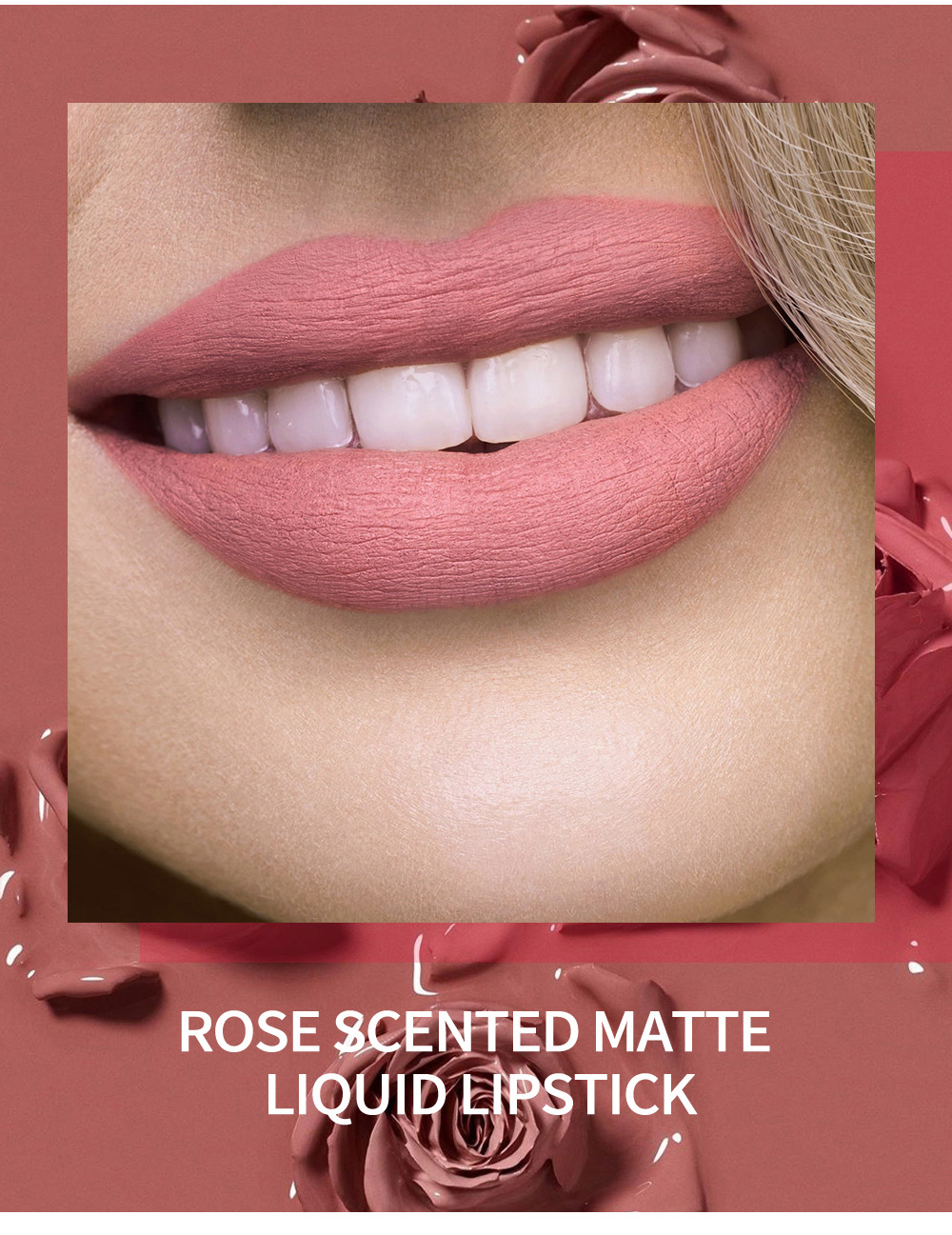 HANDAIYAN Lipstick Gloss Nude Lip Gloss Lip Matte Makeup Velvet Lipgloss Natural Lips Gloss | BigBuy360 - bigbuy360.vn