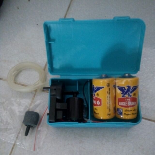 Bơm xục khí oxi hồ cá