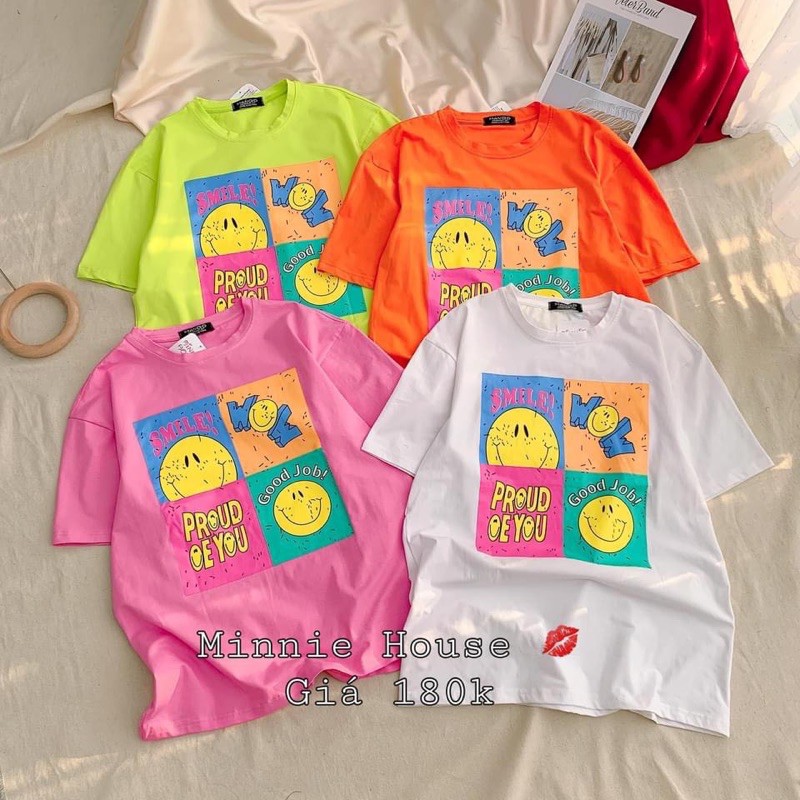 áo thun cotton form rộng hàng cao cấp