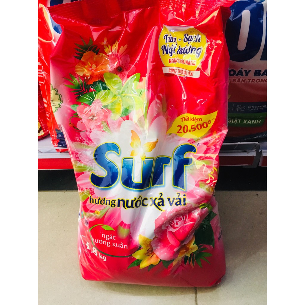 Bột giặt Surf Ngát Hương Xuân 6kg