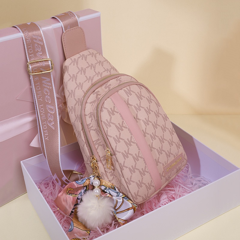 Túi đeo chéo 1 bên vai cỡ nhỏ phong cách dễ thương cho nữ