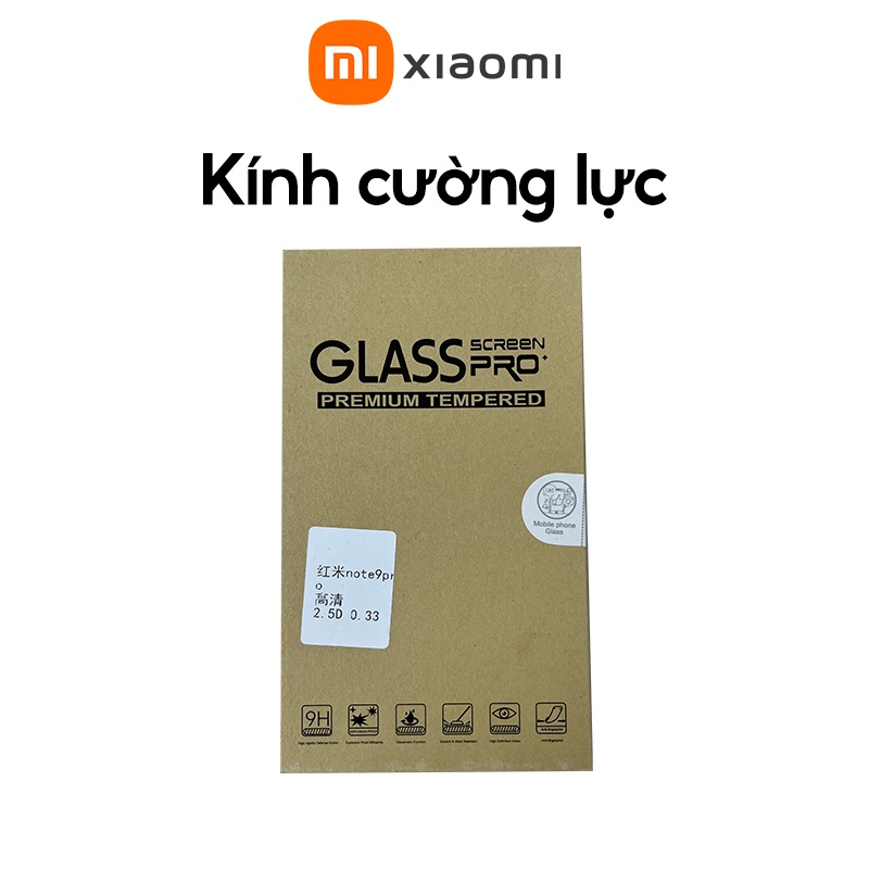 Kính cường lực Xiaomi RedMi Note 9s/ 9 /10s/ Note 9 Pro - Full màn hình