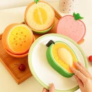 Giẻ rửa bát hình hoa quả-T3B2
